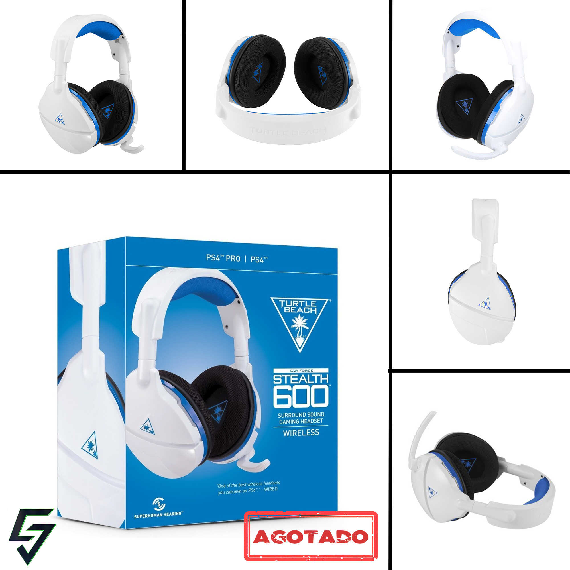 audífono ps4 gold headset inalambrico