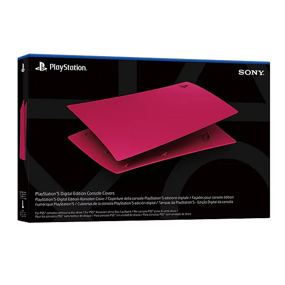 .1 Cover para PS5 Digital color Cosmic Red
