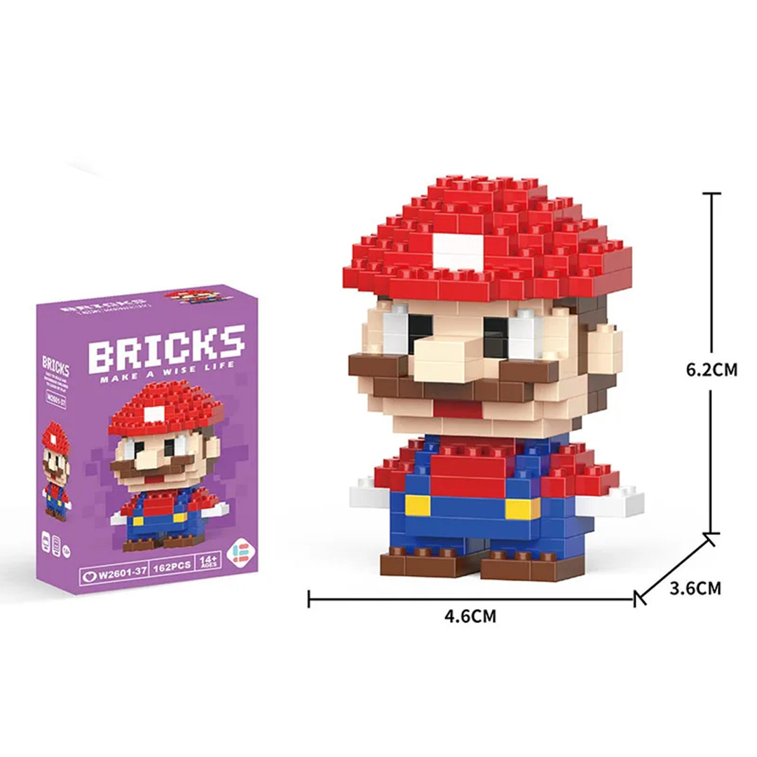 BLOQUES ESTILO LEGO MARIO