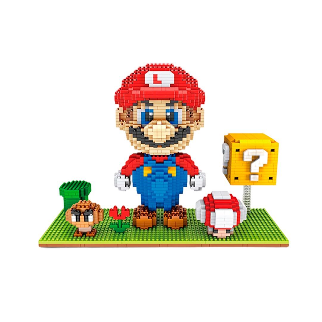 BLOQUES ESTILO LEGO SET MARIO