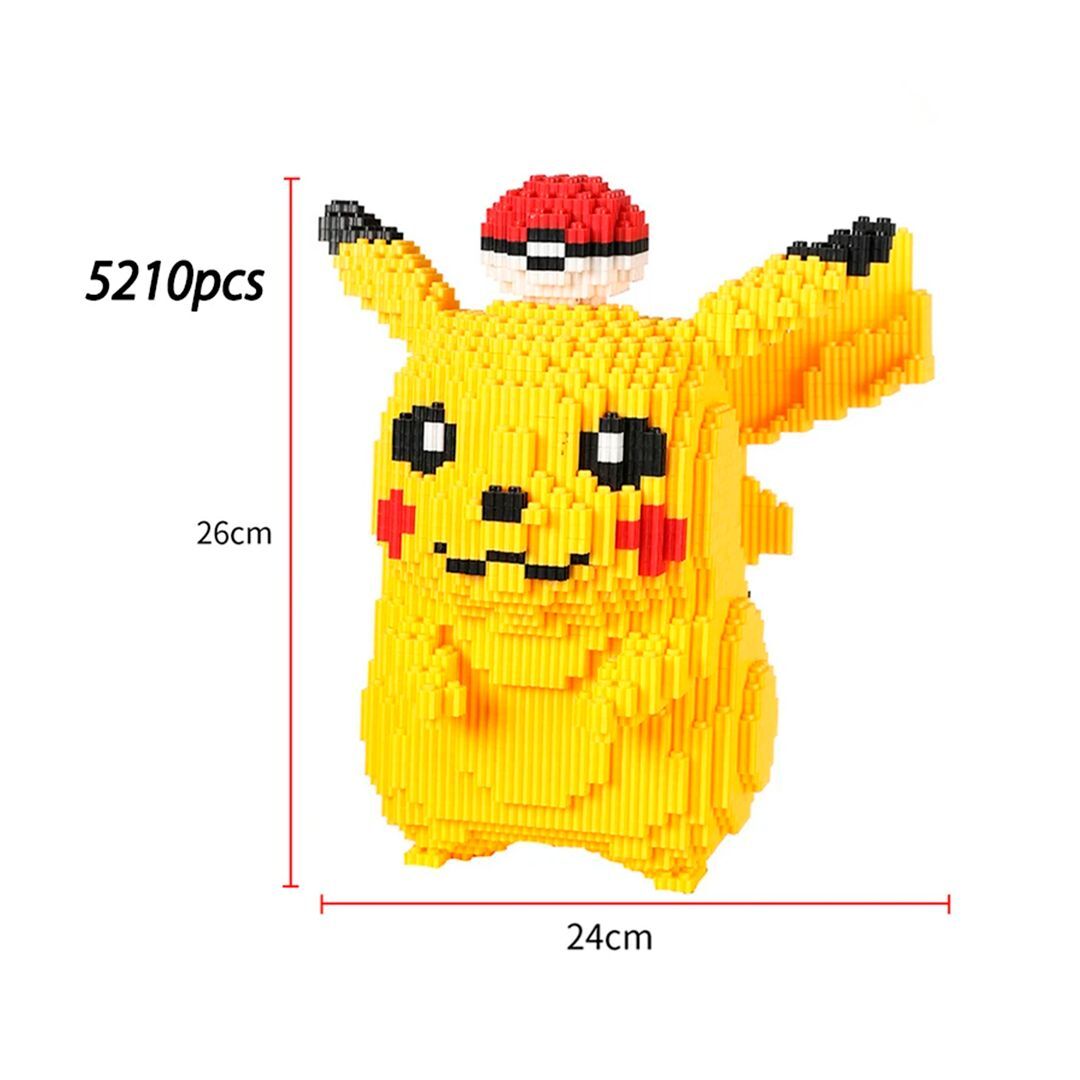 BLOQUES ESTILO LEGO PIKACHU