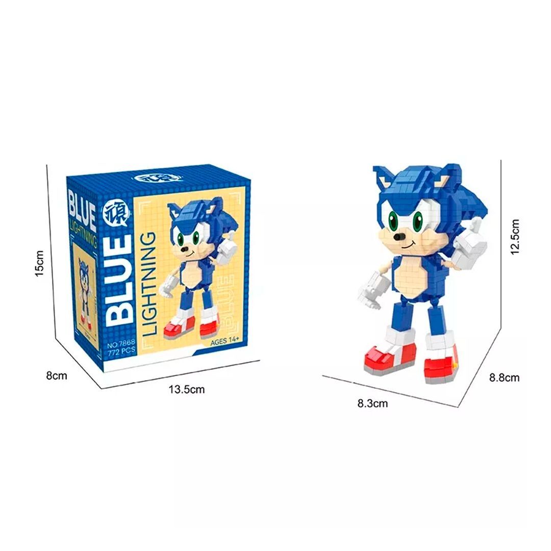 BLOQUES ESTILO LEGO SONIC