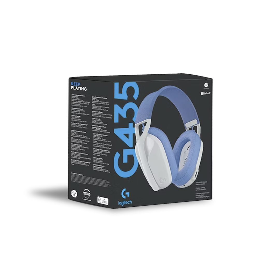 AUDIFONOS LOGITECH G435 LILAS