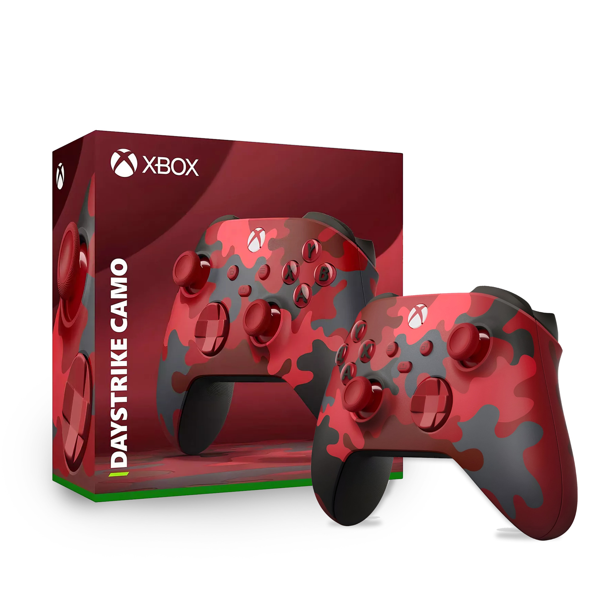 CONTROL XBOX SERIES X/S DAYSTRIKE CAMO ROJO 