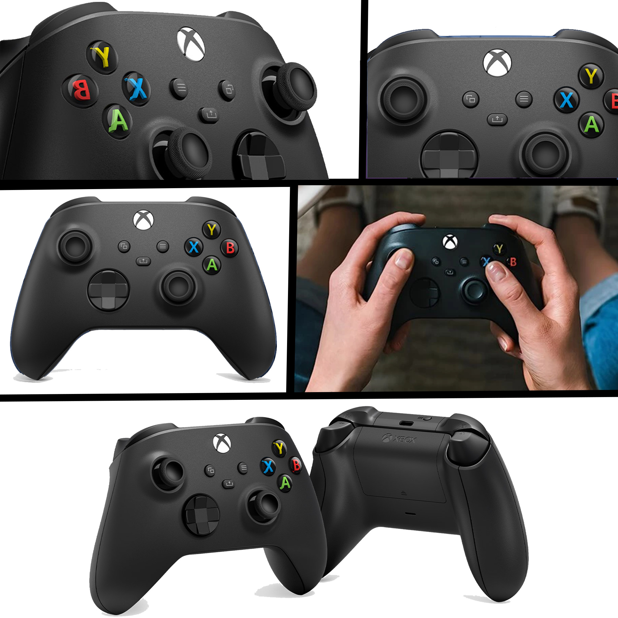 CONTROL XBOX CARBON BLACK