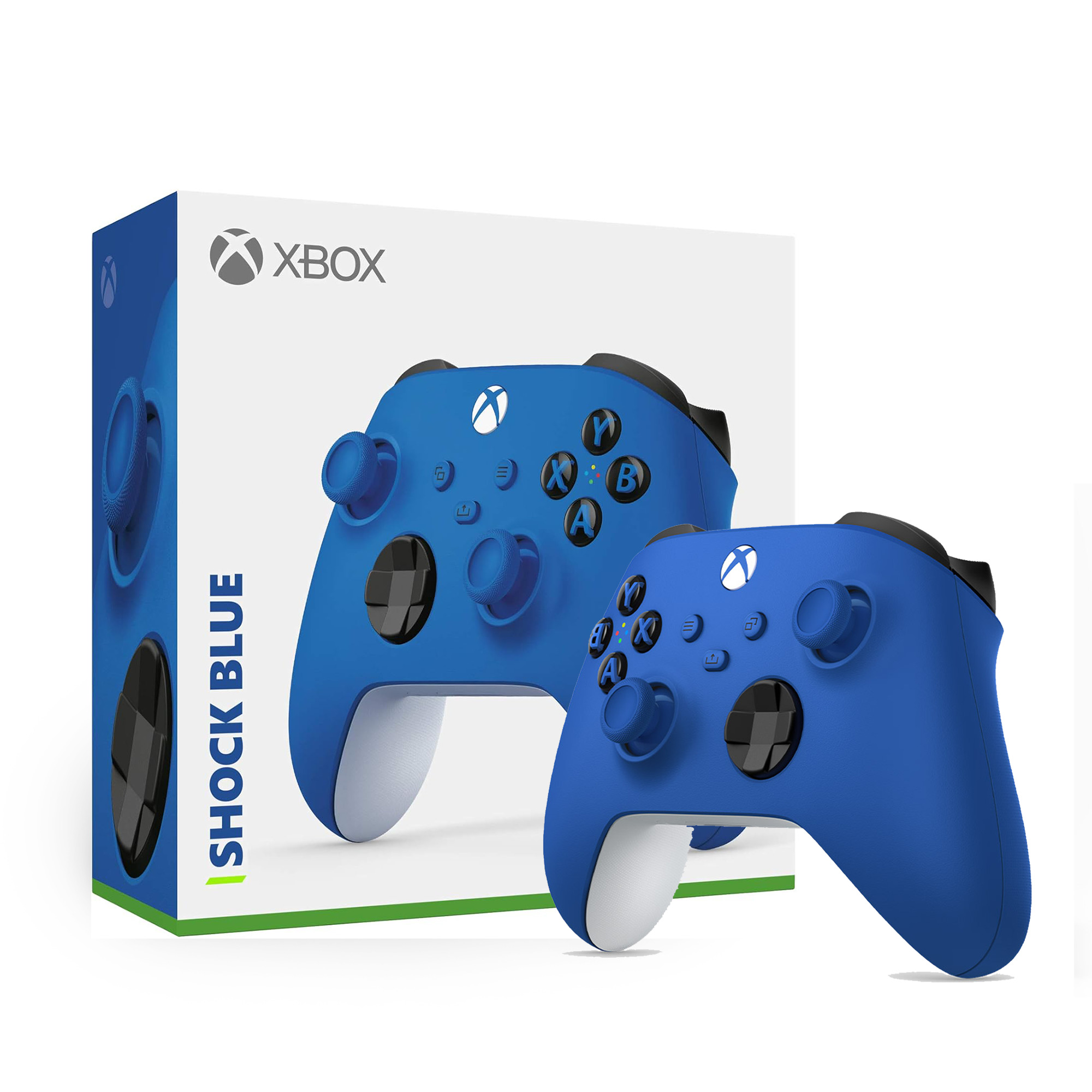 CONTROL XBOX SHOCK BLUE