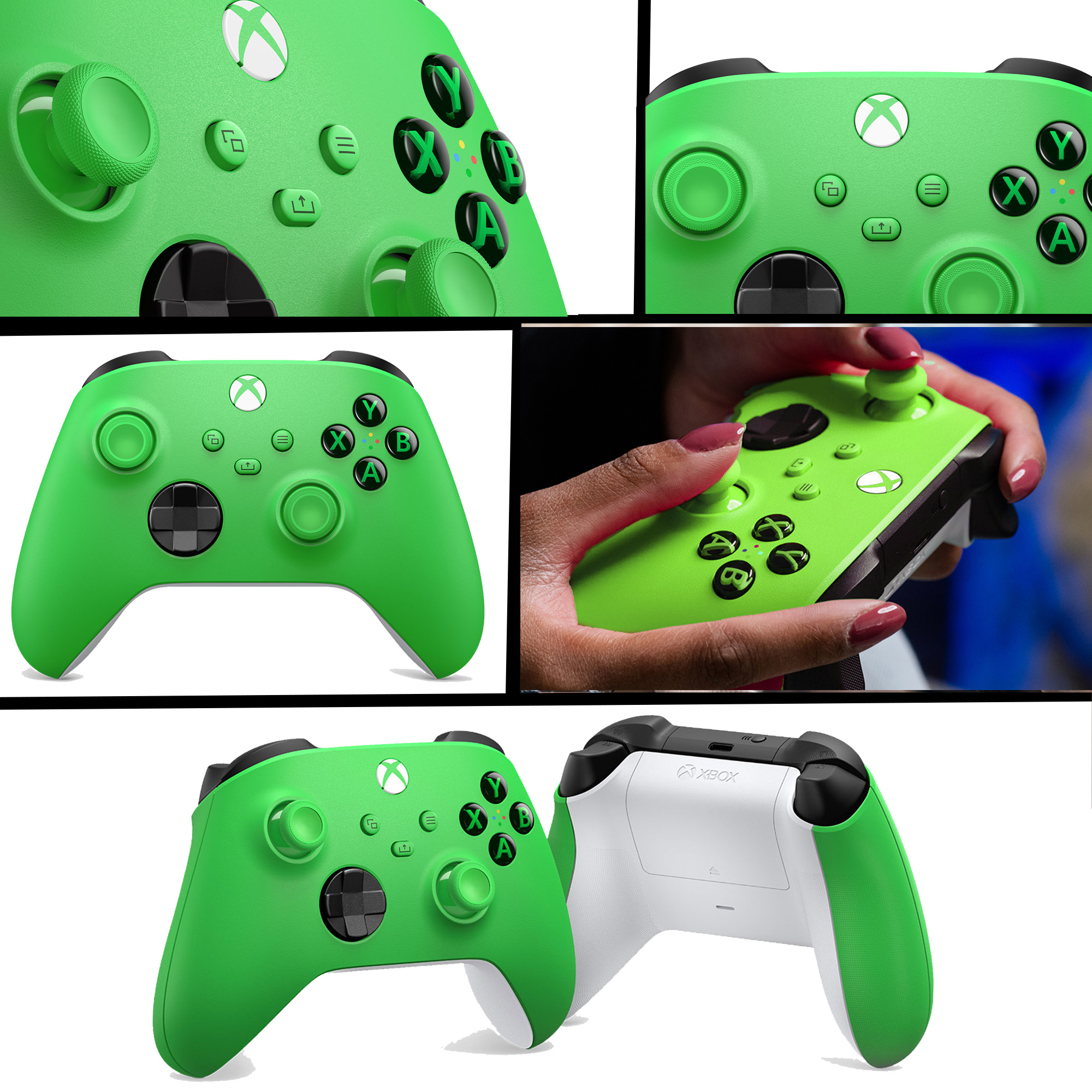 CONTROL XBOX GREEN VELOCITY