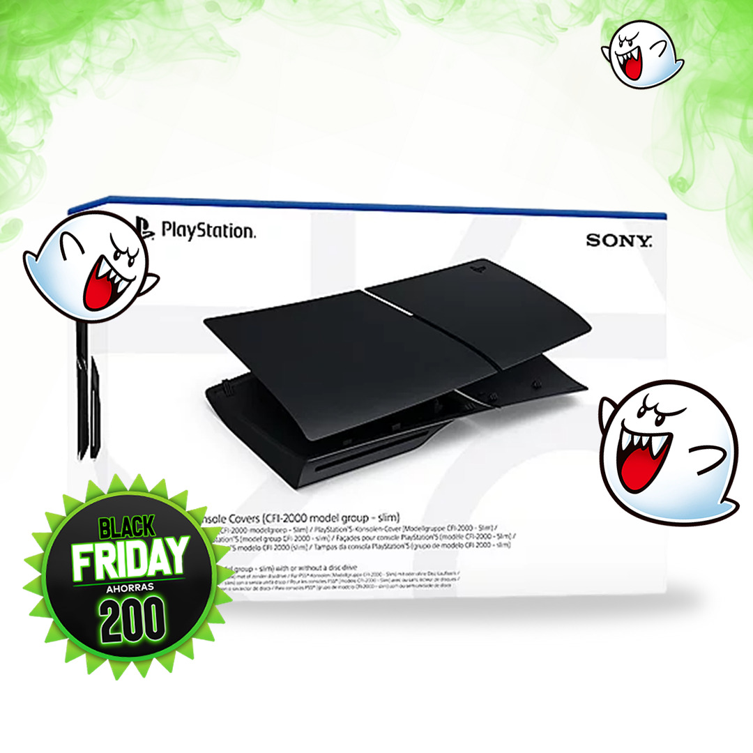 PS5 COVER MIDNIGHT BLACK SLIM DIS / DIG