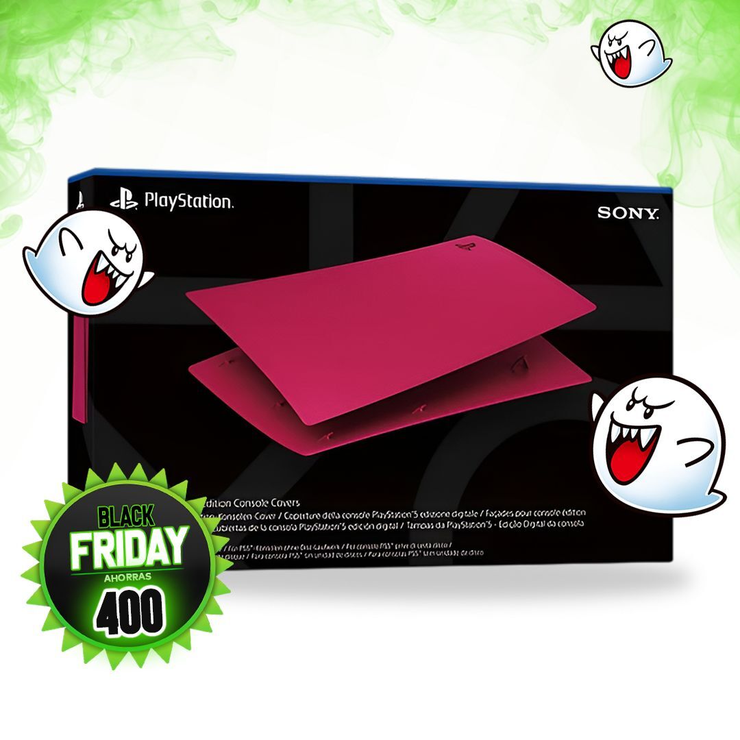 COVER PARA PS5 FAT DIGITAL COLOR COSMIC RED