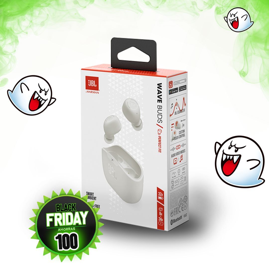 AUDIFONOS JBL VIDE BUDS BLANCOS