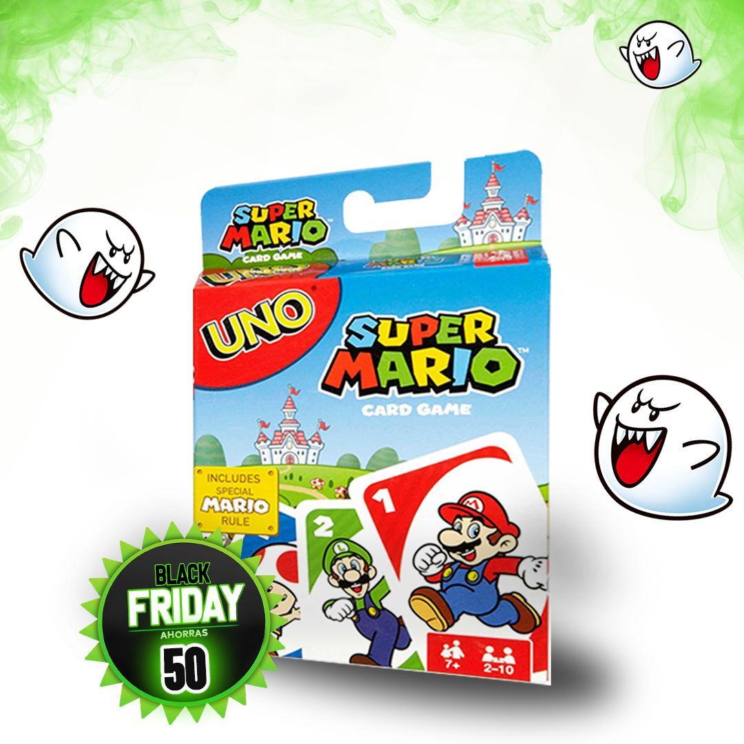 JUEGO DE CARTAS UNO SUPER MARIO