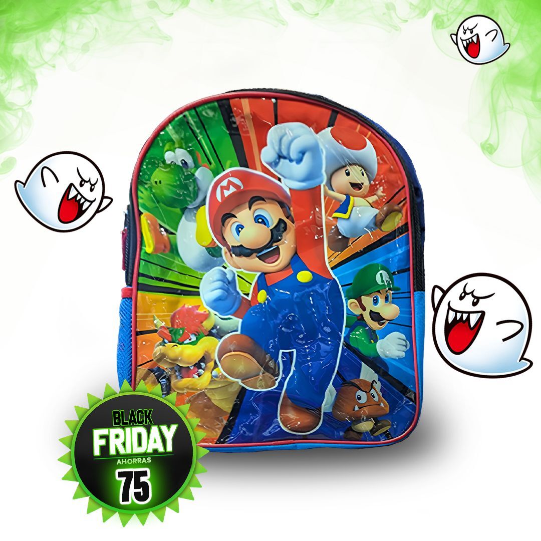 MOCHILA MARIO BROS