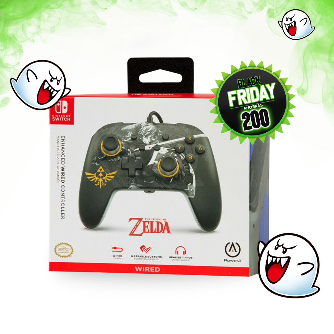 Pro Controller Power A Zelda Skyward