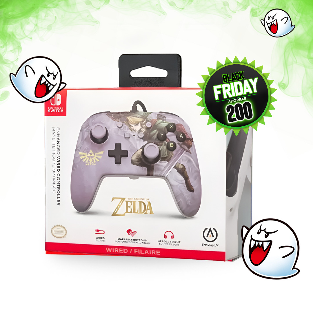 PRO CONTROLLER POWER A THE LEGEND OF ZELDA VALIANT LINK