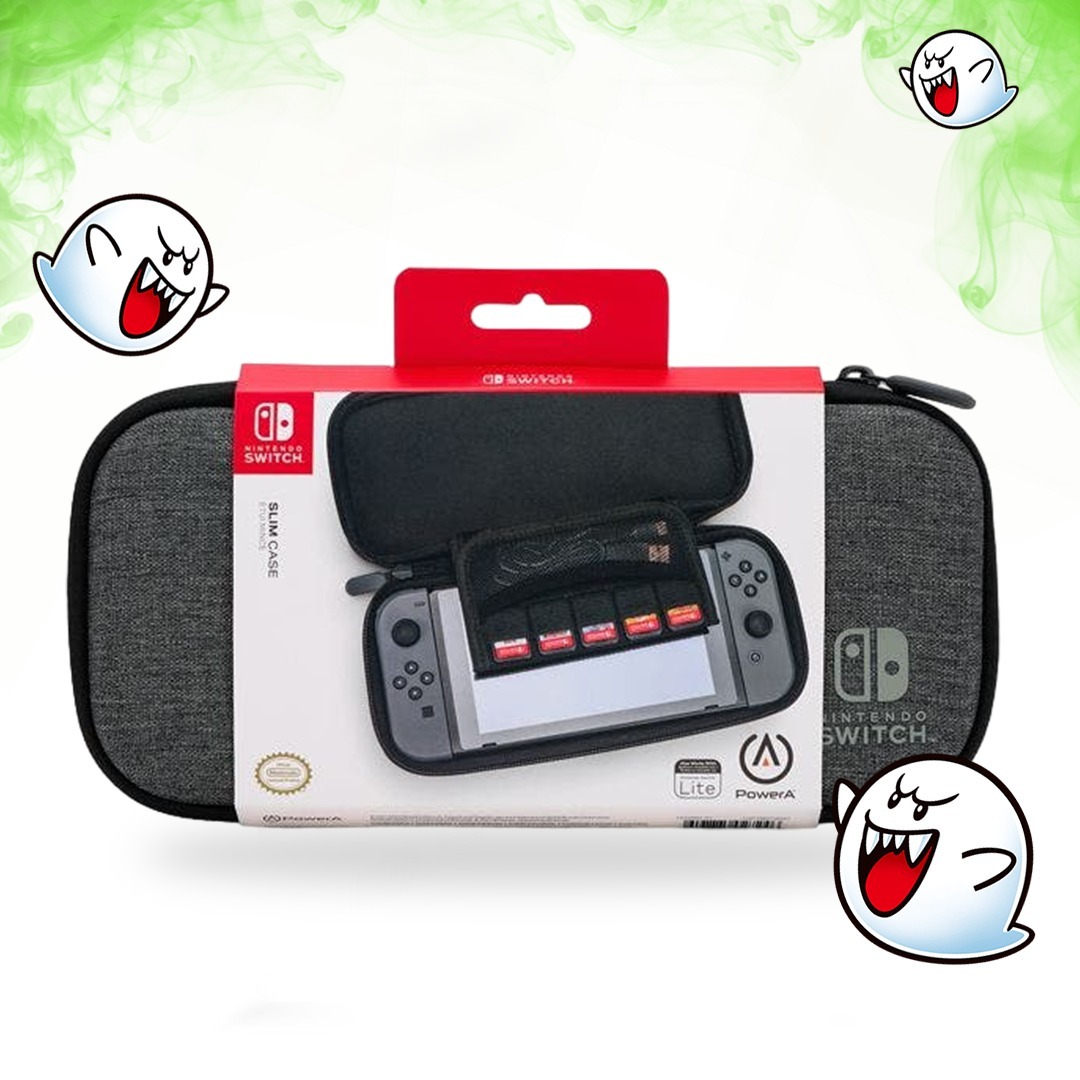 ESTUCHE PARA SWITCH DISEÑO CHARCOAL