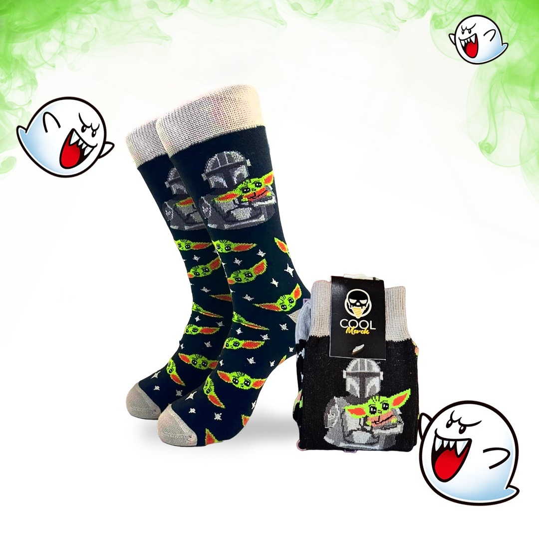 CALCETINES COOL MERCH THE MANDALORIAN Y BABY YODA