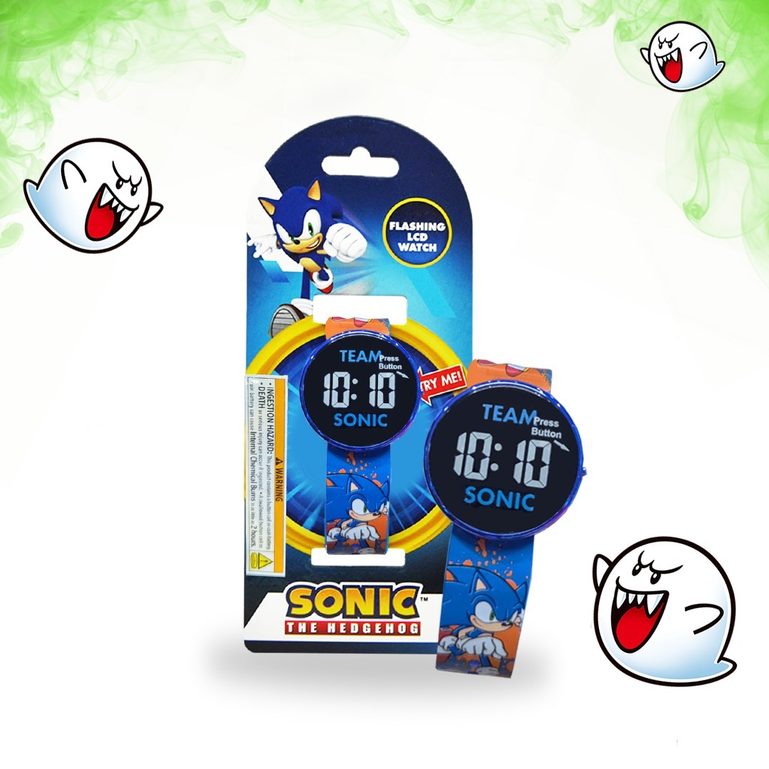 RELOJ CON LUZ LED EDICIÓN SONIC