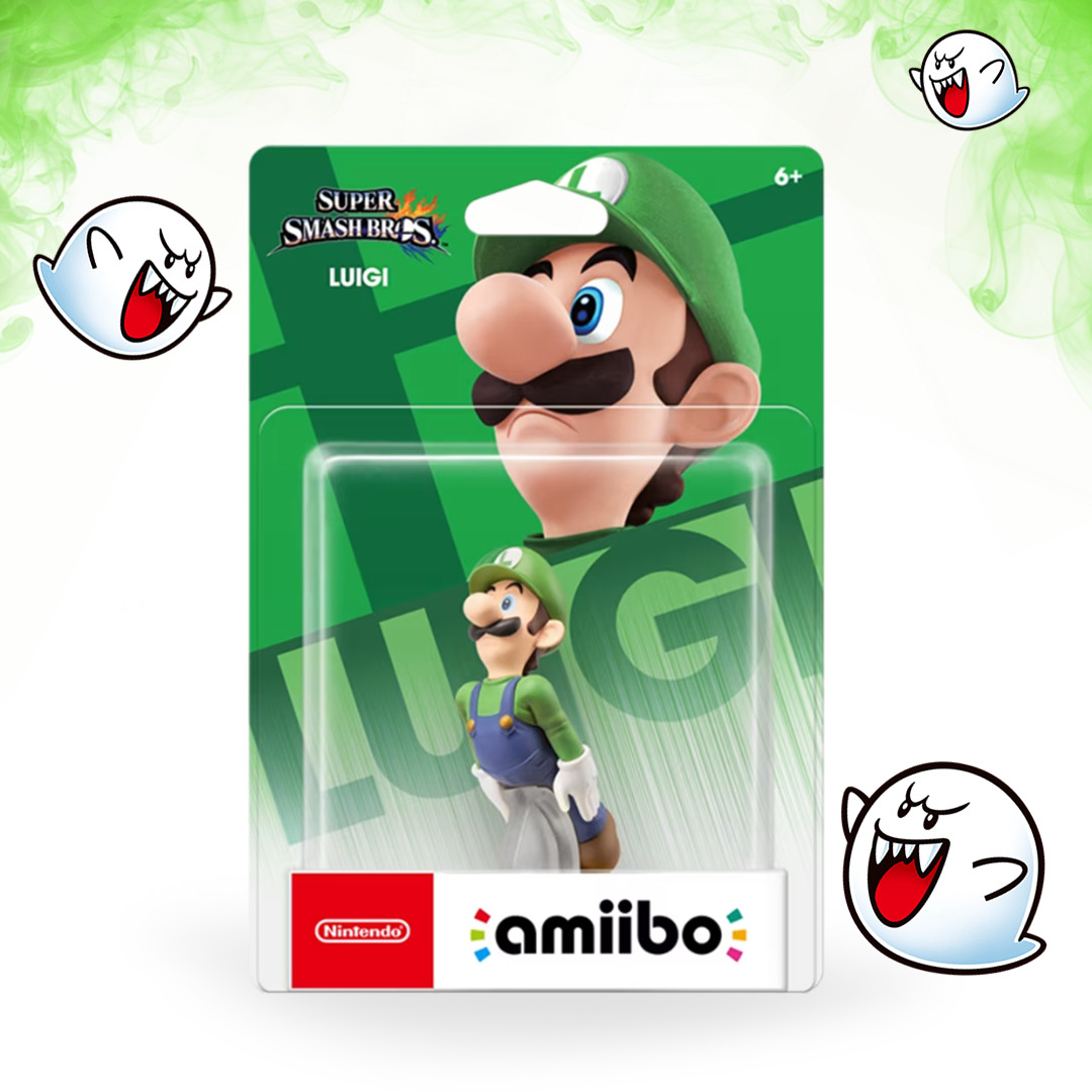 AMIIBO LUIGI SUPER SMASH