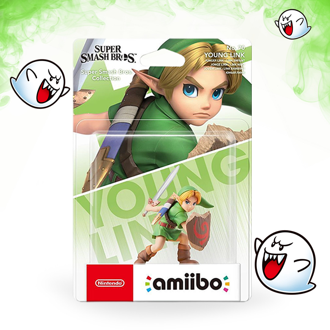 AMIIBO YOUNG LINK SUPER SMASH