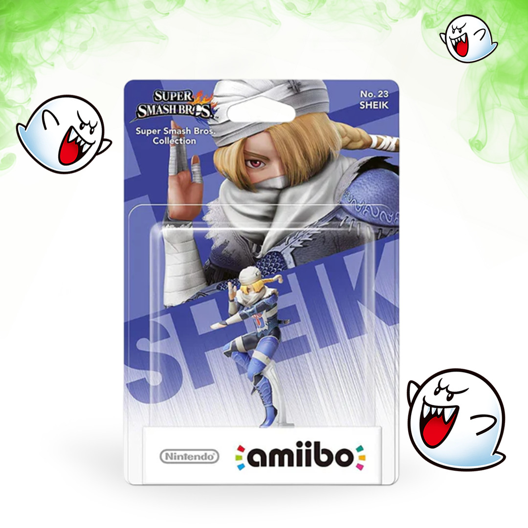 AMIIBO SHEIK SUPER SMASH