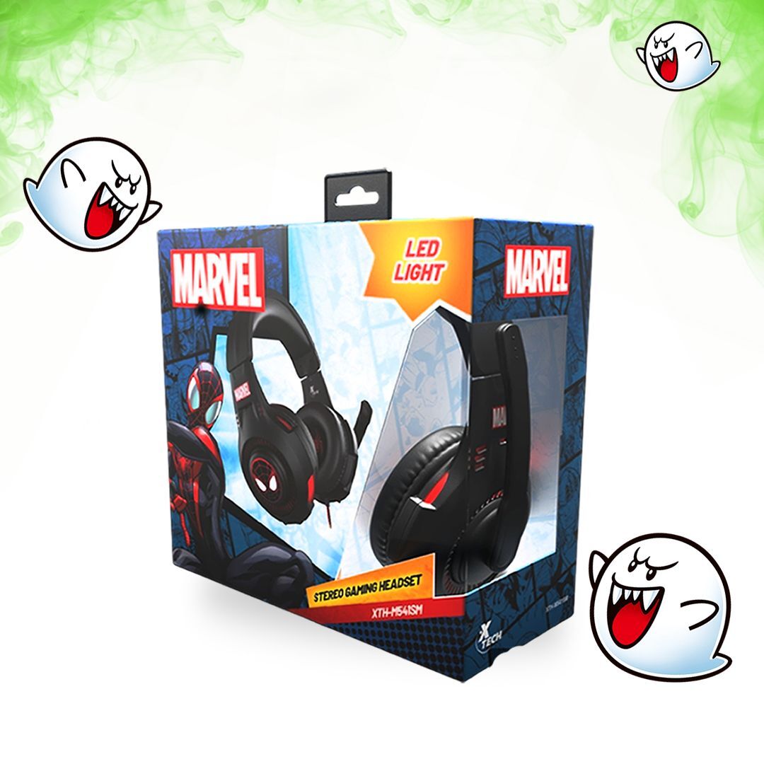 AUDIFONOS SPIDER-MAN MILES MORALES GAMING  HEADSET