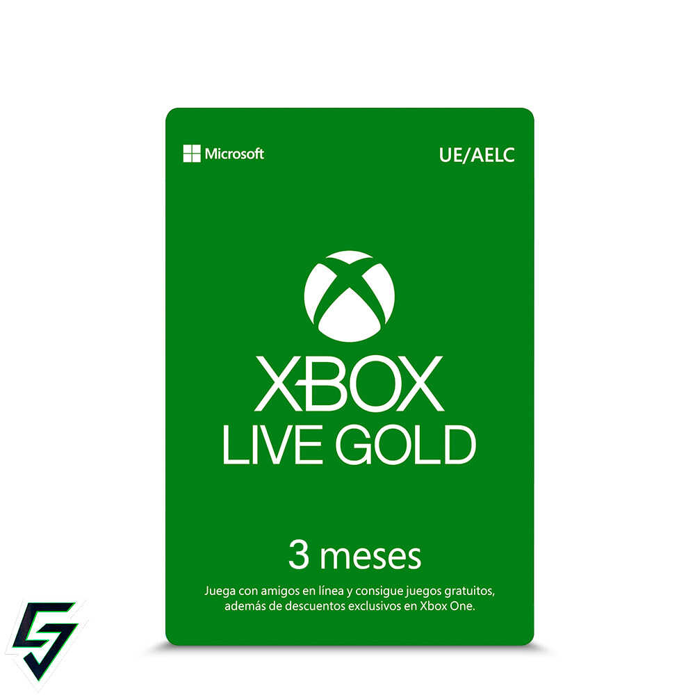 XBOX LIVE GOLD 3 MESES